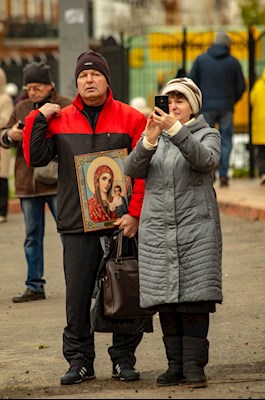 Крестный ход в день Казанской иконы Божией Матери