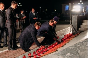«Вахта памяти» и митинг, посвященный годовщине начала ВОВ, в Татищево