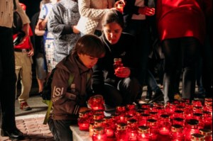«Вахта памяти» и митинг, посвященный годовщине начала ВОВ, в Татищево