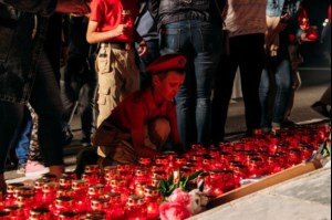 «Вахта памяти» и митинг, посвященный годовщине начала ВОВ, в Татищево