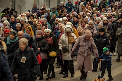 Крестный ход в день Казанской иконы Божией Матери
