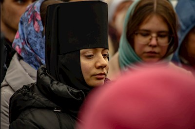 Крестный ход в день Казанской иконы Божией Матери
