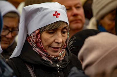 Крестный ход в день Казанской иконы Божией Матери
