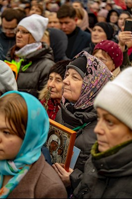 Крестный ход в день Казанской иконы Божией Матери