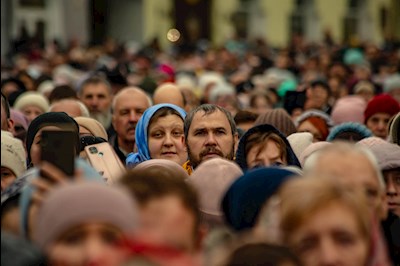 Крестный ход в день Казанской иконы Божией Матери
