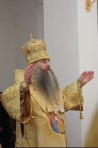 Божественная литургия в Свято-Алексиевском женском монастыре Саратова