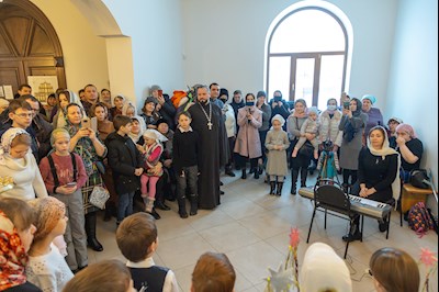 Праздник в храме святителя Тихона Задонского