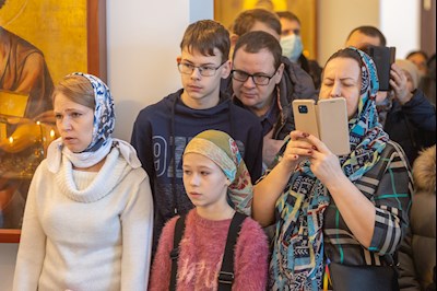 Праздник в храме святителя Тихона Задонского