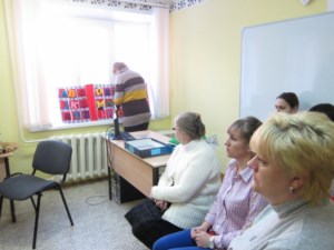 Школе-интернату для слепых переданы новые тактильные книги
