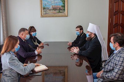 Митрополит Игнатий провел ряд встреч с представителями власти