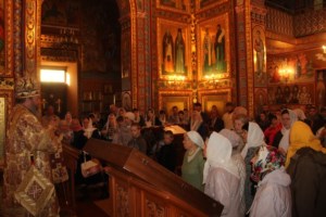 Божественная литургия в Казанском соборе г. Элисты