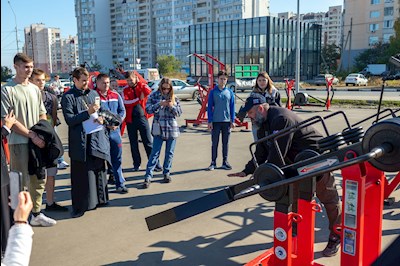 Православная молодежь приняла участие в соревнованиях по силовому многоборью