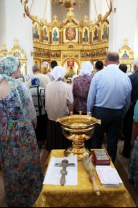 Начало крестного хода в Вавилов Дол