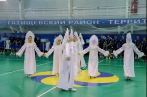 В Татищево прошел рождественский турнир по волейболу