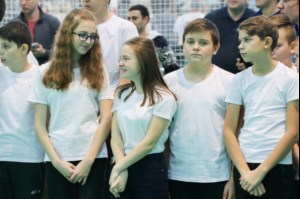 В Татищево прошел рождественский турнир по волейболу