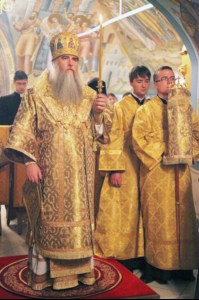 Всенощное бдение в Свято-Троицком соборе Саратова