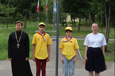 В лагере «Солнечный» завершилась первая смена