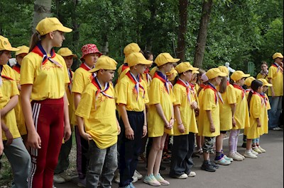 В лагере «Солнечный» завершилась первая смена