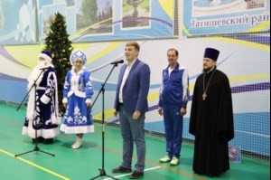 В Татищево прошел рождественский турнир по волейболу