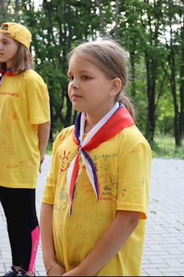 В лагере «Солнечный» завершилась первая смена