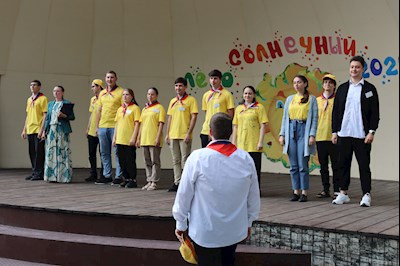 В лагере «Солнечный» завершилась первая смена