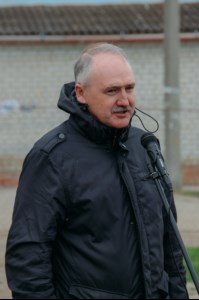 Состоялся молебен на начало строительство храма в р.п. Октябрьский городок Татищевского района