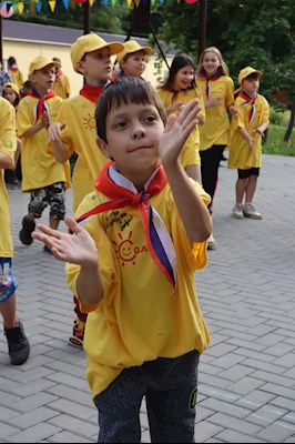 В лагере «Солнечный» завершилась первая смена