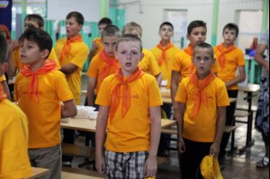 Открытие второй смены лагеря "Солнечный"