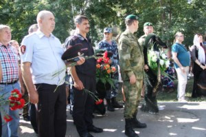 Священник совершил литию по погибшим воинам спецподразделений Внутренних войск МВД России