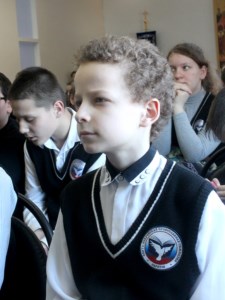 Архиерейский мужской хор выступил в Свято-Покровской гимназии Саратова