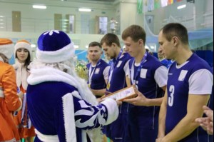 В Татищево прошел рождественский турнир по волейболу