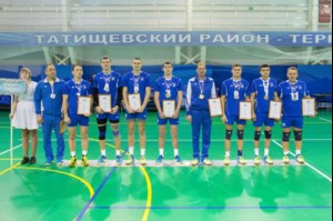 В Татищево прошел рождественский турнир по волейболу