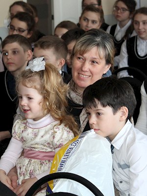 Театральная студия «Радость» представила спектакль «Кукла рождественской девочки»