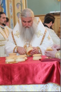 Божественная литургия в Благовещенском кафедральном соборе г. Воронежа