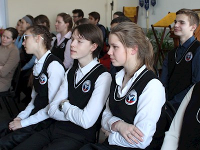 Театральная студия «Радость» представила спектакль «Кукла рождественской девочки»