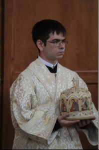 Божественная литургия в Благовещенском кафедральном соборе г. Воронежа