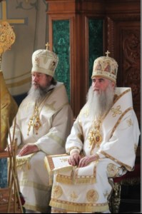 Божественная литургия в Благовещенском кафедральном соборе г. Воронежа