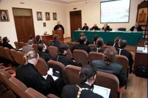 Заседание Ученого совета семинарии
