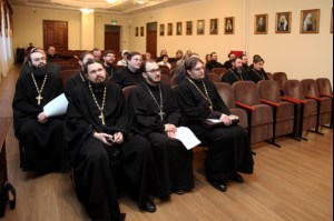 Заседание Ученого совета семинарии