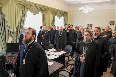 Митрополит Игнатий возглавил работу приемной комиссии в Саратовской духовной семинарии