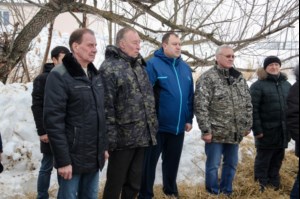 Освящение иордани в селе Кувыка Татищевского района