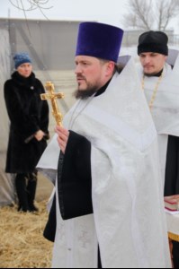 Освящение иордани в селе Кувыка Татищевского района