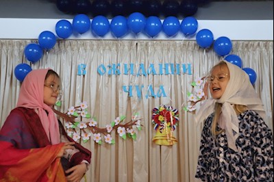 Последний звонок в Хвалынской гимназии