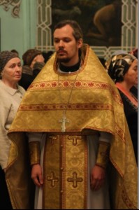 Божественная литургия в Духосошественском кафедральном соборе г. Саратова