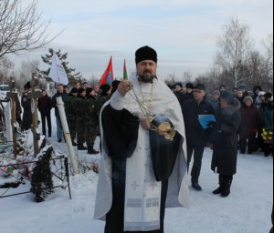 Состоялась заупокойная лития по воину Великой Отечественной войны и перезахоронение его останков