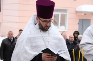 В областном ГУВД совершен чин Великого освящения воды