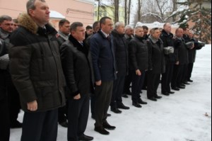 В областном ГУВД совершен чин Великого освящения воды