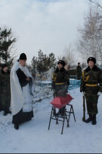 Состоялась заупокойная лития по воину Великой Отечественной войны и перезахоронение его останков