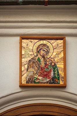 Епископ Симон совершил всенощное бдение в храме в честь иконы Божией Матери «Утоли моя печали» г. Саратова