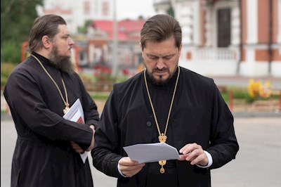Состоялось рабочее совещание, посвященное прибытию в Саратов ковчега с мощами святителя Тихона, Патриарха Московского и всея России
